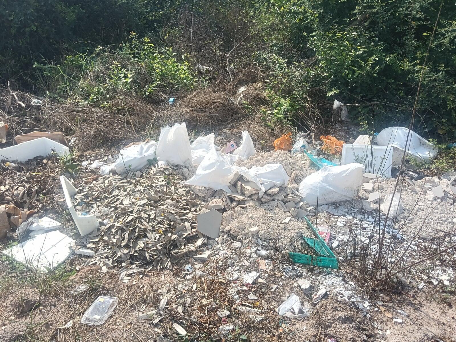 Fly-tipping leads to leaching, water pollution, and toxic gas production.