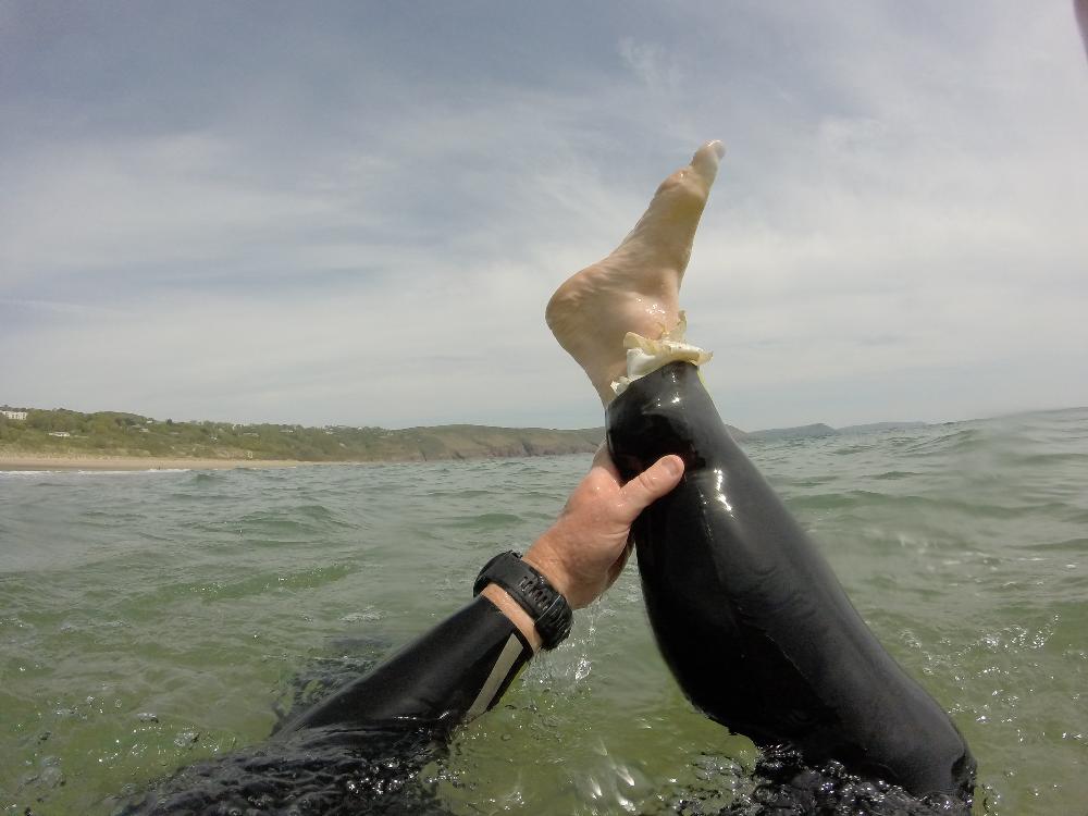 Cleaning plastic in the ocean