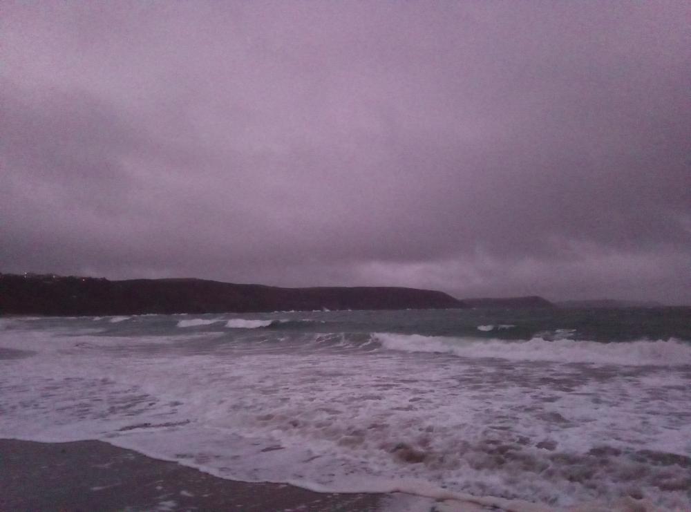 Extreme sea swimming Pembrokeshire