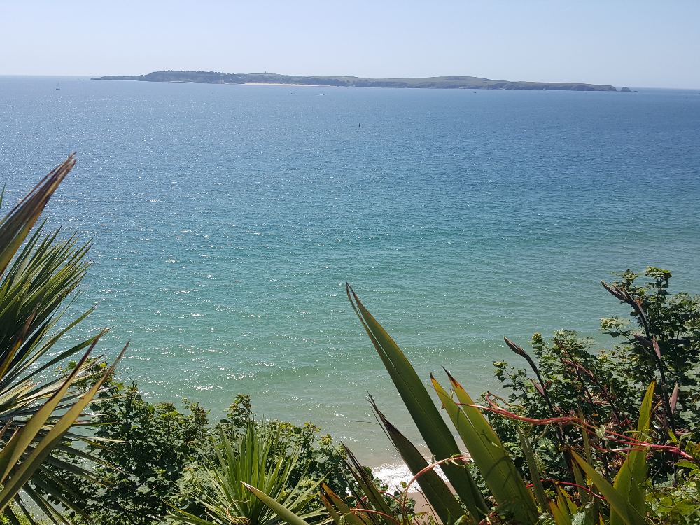 Caldey Island sea swimming event Tenby Pembrokeshire