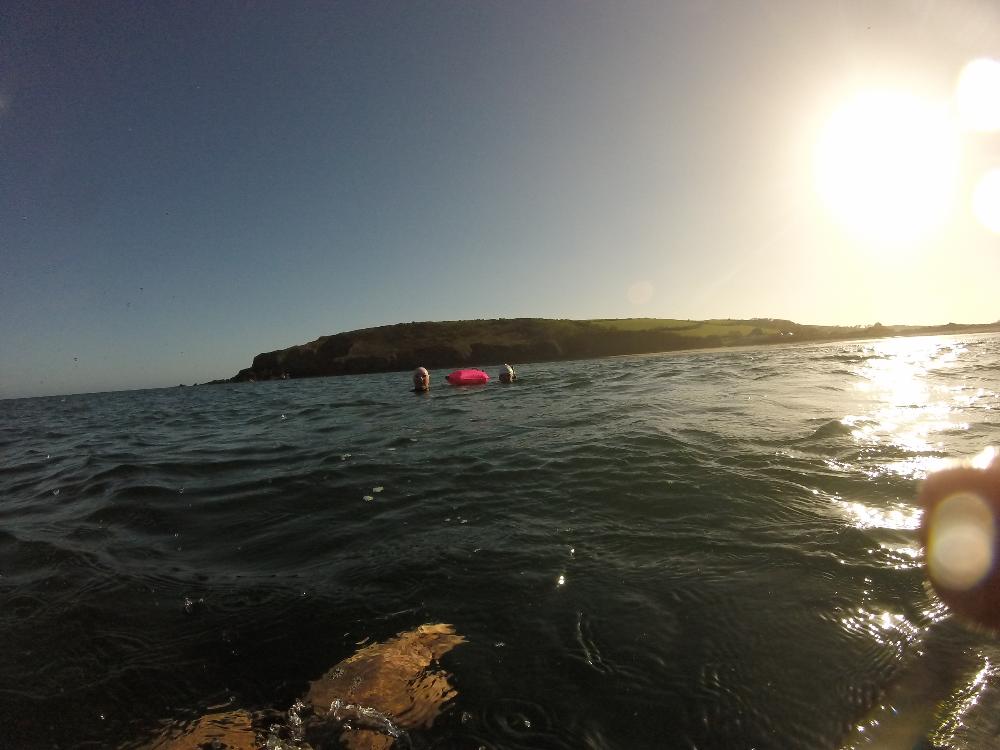 Sea swim coaching in Pembrokeshire UK