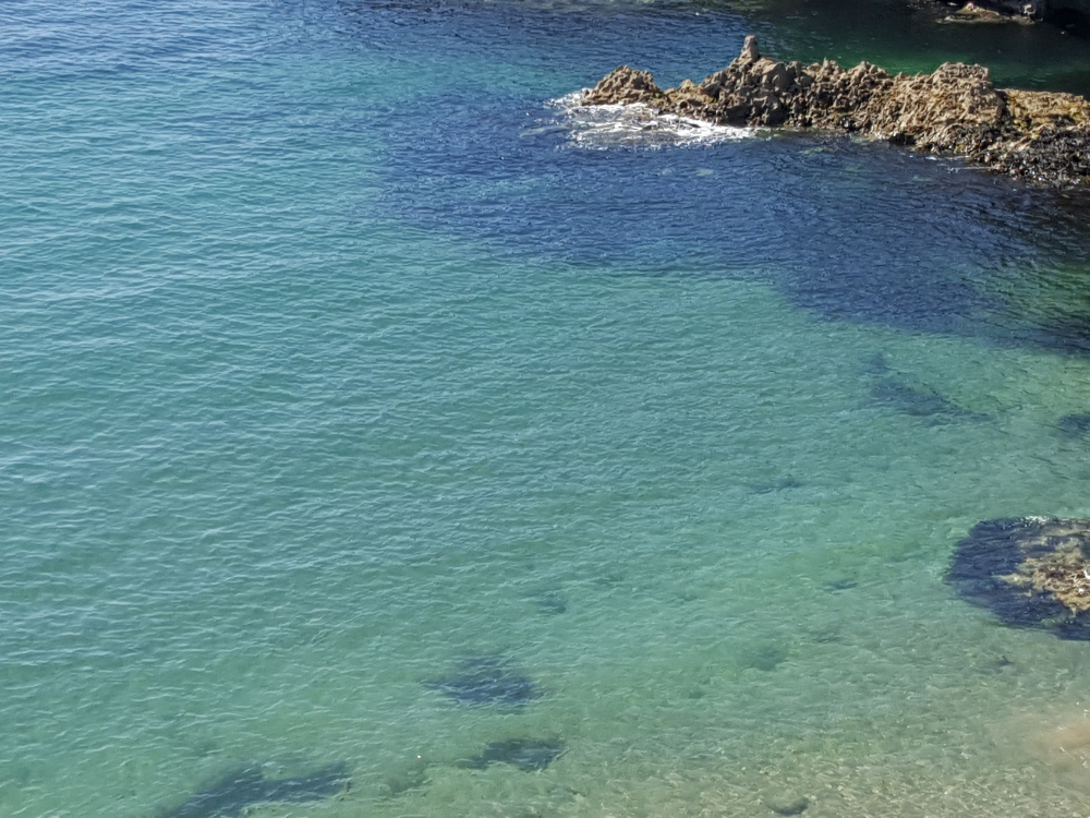 Sea swimming in pristine waters of Pembrokeshire