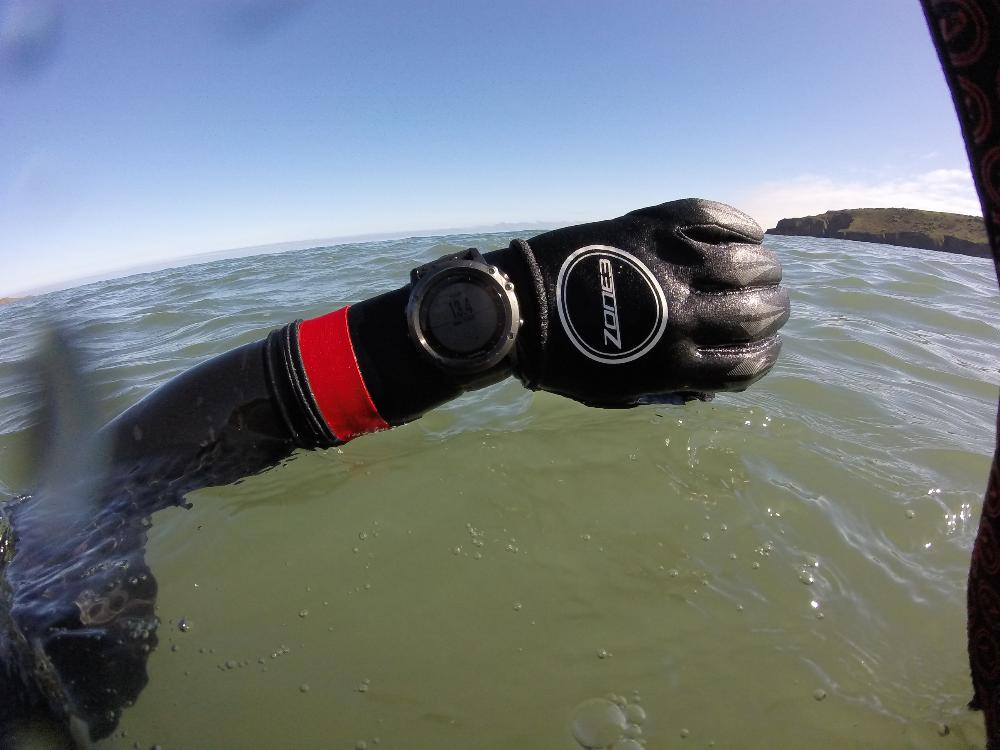 Swimming in the sea in Spring in the UK