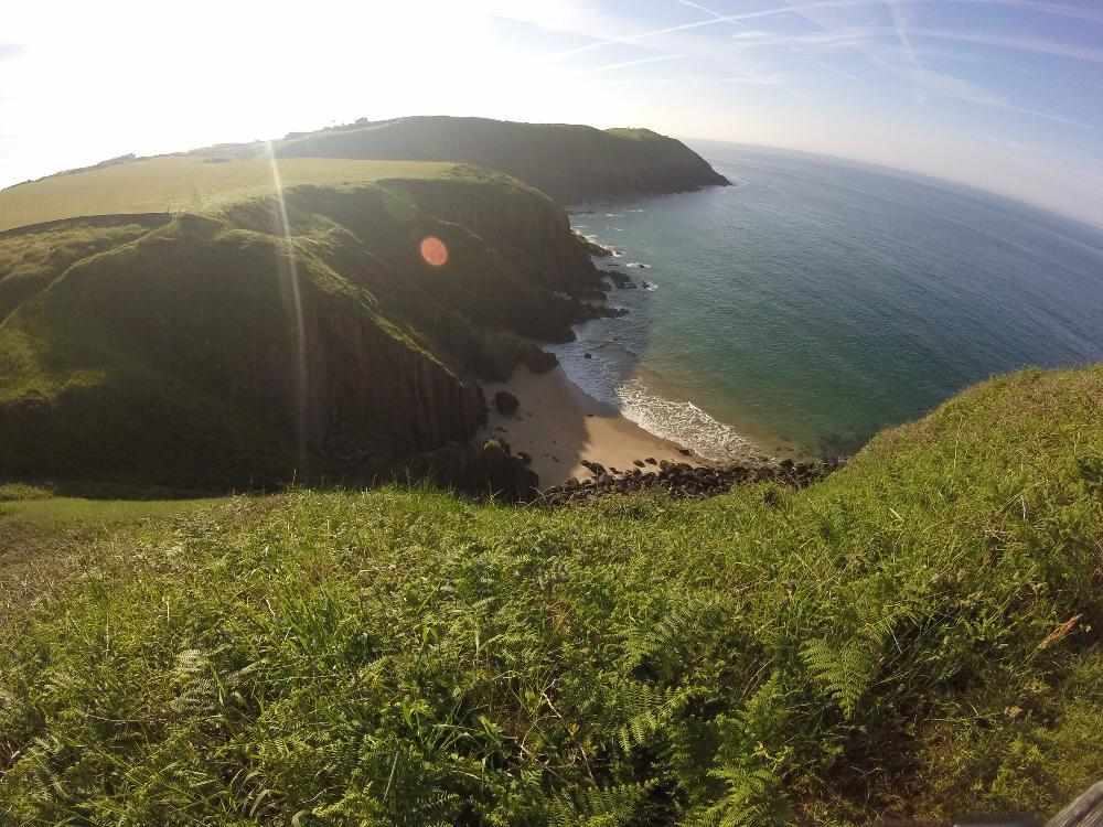 Swim walking can take you to some secluded beaches in Pembrokshire