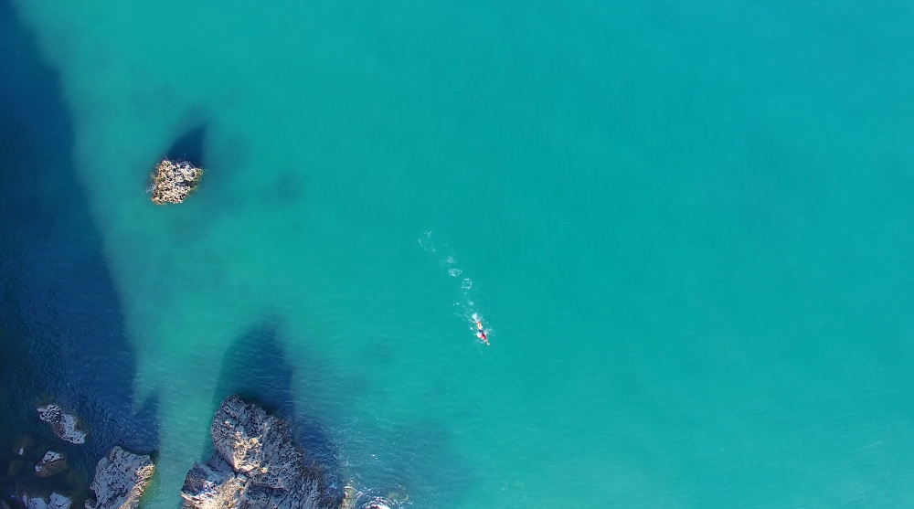 Swimrunning along the beautiful Pembrokeshire coastline